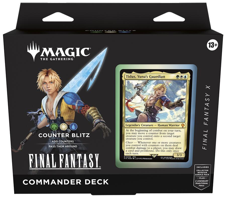 Magic: The Gathering: FINAL FANTASY Commander Deck - FINAL FANTASY X Counter Blitz