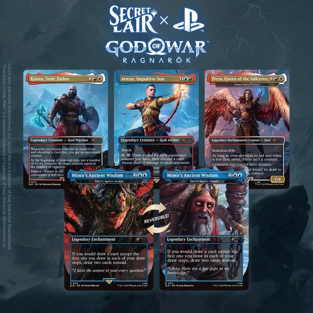 Secret Lair x God of War: Norse - Non-Foil Edition - Secret Lair Drop Series (SLD)