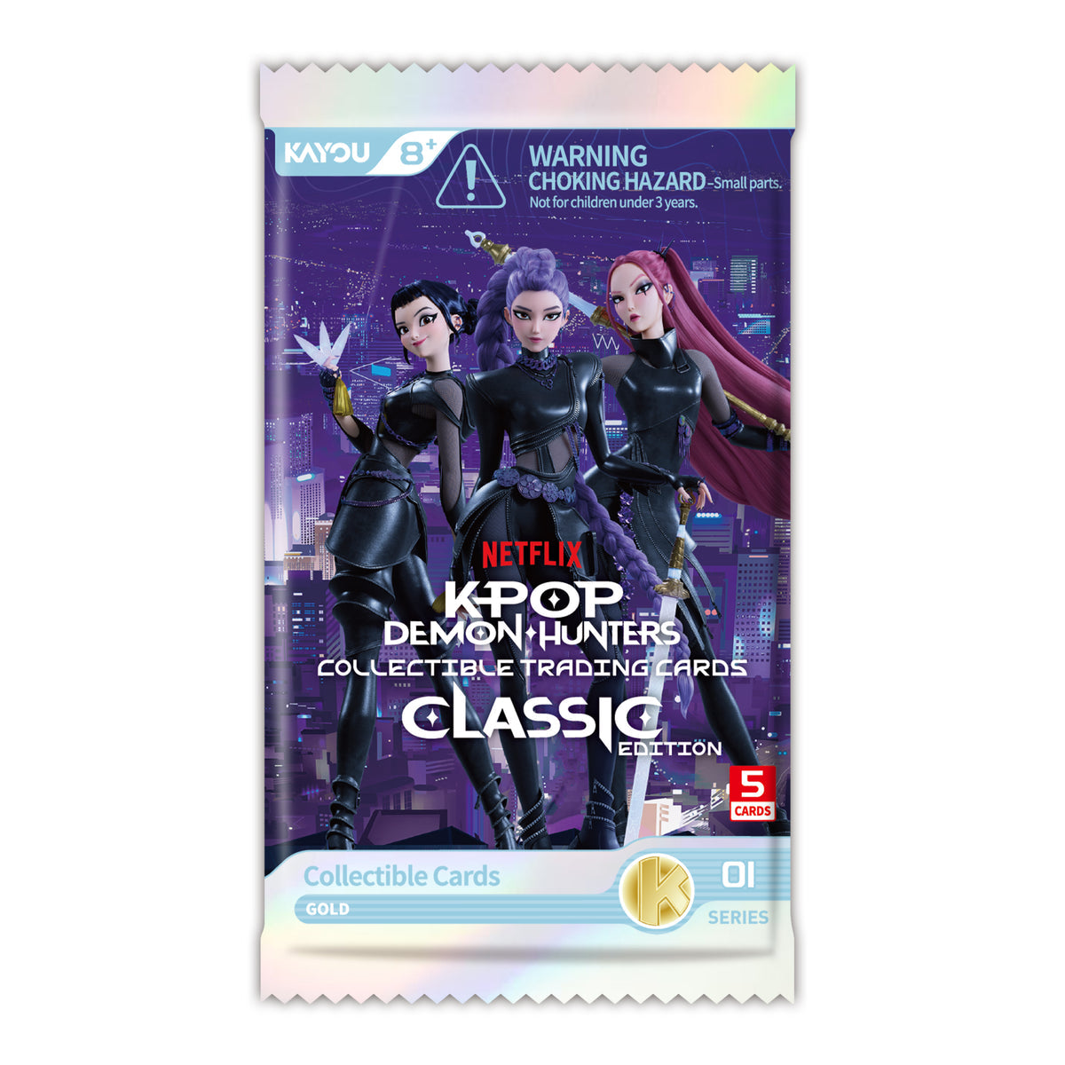 KPop: Demon Hunters Collectible Trading Cards - 01 Classic Edition Booster Pack