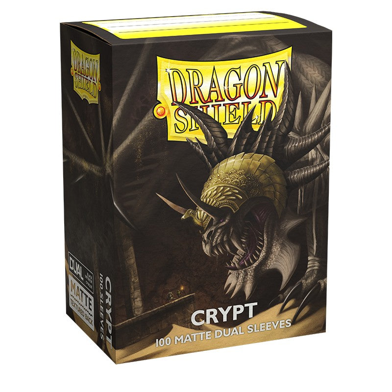 Physical Product Dragon Shield Sleeves: Standard Matte Dual - Crypt 100CT