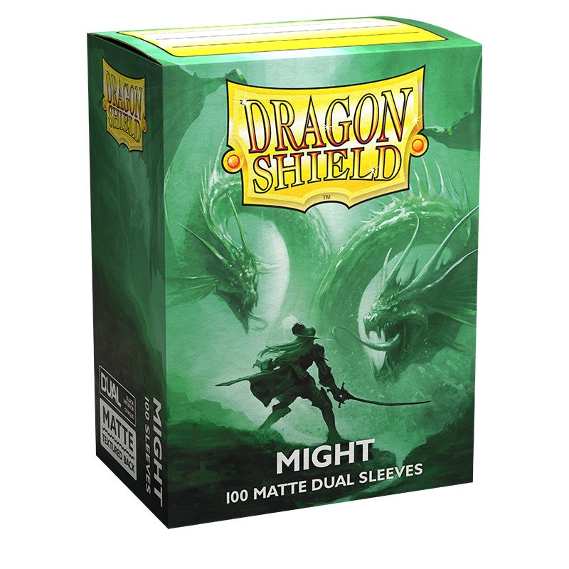 Physical Product Dragon Shield Sleeves: Standard Matte Dual - Might 100CT