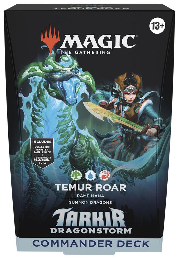 Magic: The Gathering - Tarkir: Dragonstorm Commander Deck - Temur Roar