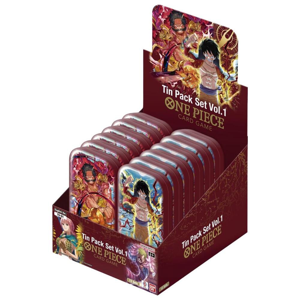 One Piece: One Piece Tin Pack Set Vol. 1 -Monkey.D.Luffy/Gol.D.Roger