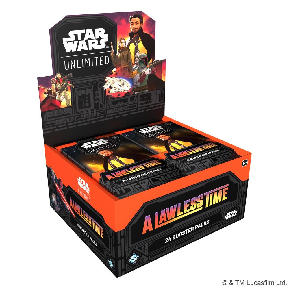 Star Wars Unlimited: A Lawless Time - Booster Display