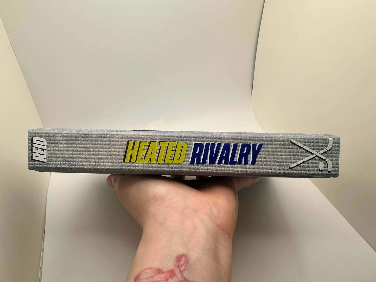 Heated Rivalry by Rachel Reid - Custom Rebind | Rebound Hardcover Edition