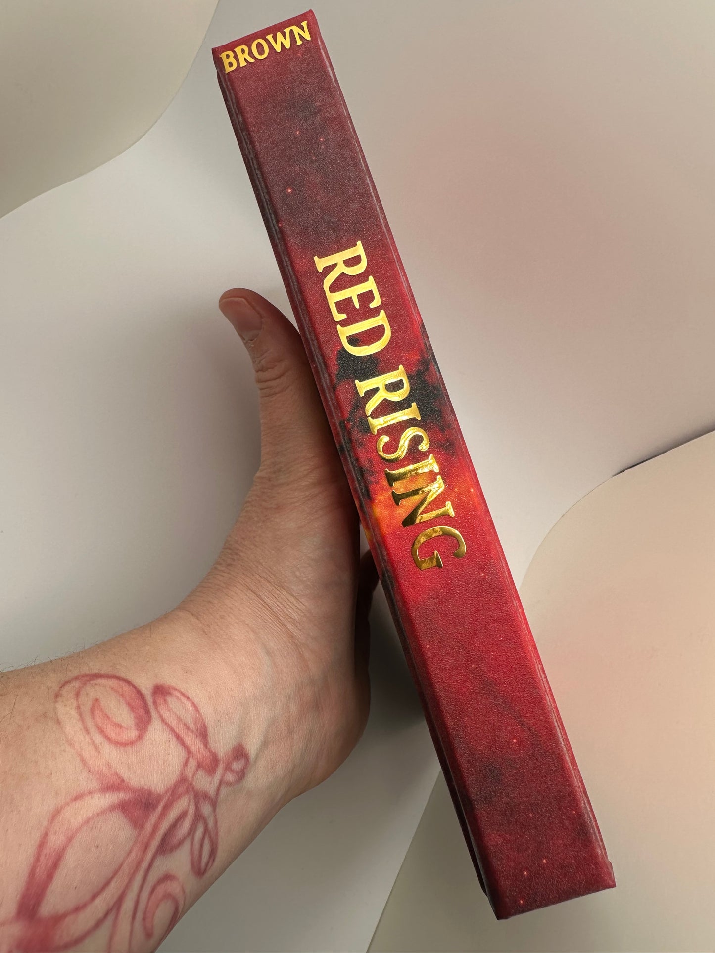 Red Rising by Pierce Brown - Custom Rebind | Rebound Hardcover Edition