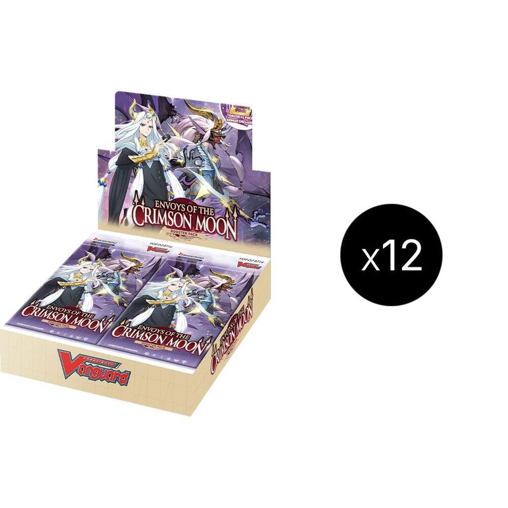 Cardfight!! Vanguard: Envoys of the Crimson Moon Booster Box Sealed Case - DZ-BT14