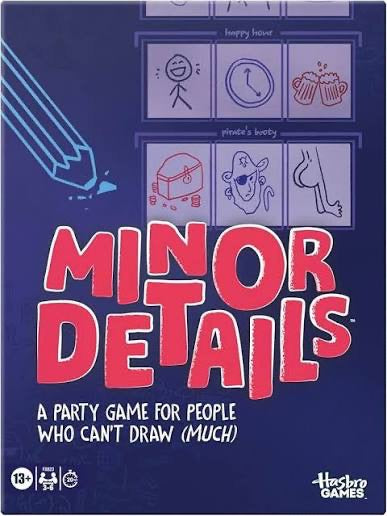 Minor Details Board Game | A Party Game for People Who Can’t Draw (Much)