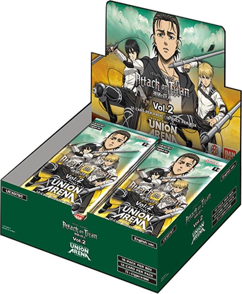 Union Arena: Bandai - Union Arena: Attack on Titan Booster Vol. 2 (EX07BT)