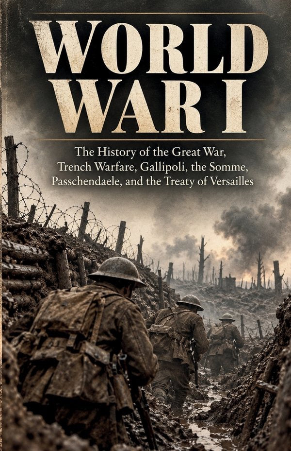 World War I The History of the Great War, Trench Warfare, Gallipoli, the Somme, Passchendaele, and the Treaty of Versailles by Tobias Schneider