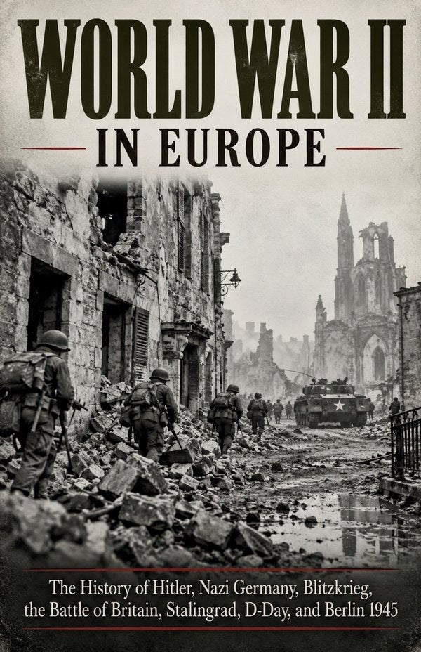 World War II in Europe The History of Hitler, Nazi Germany, Blitzkrieg, the Battle of Britain, Stalingrad, D-Day, and Berlin 1945 by Tobias Schneider