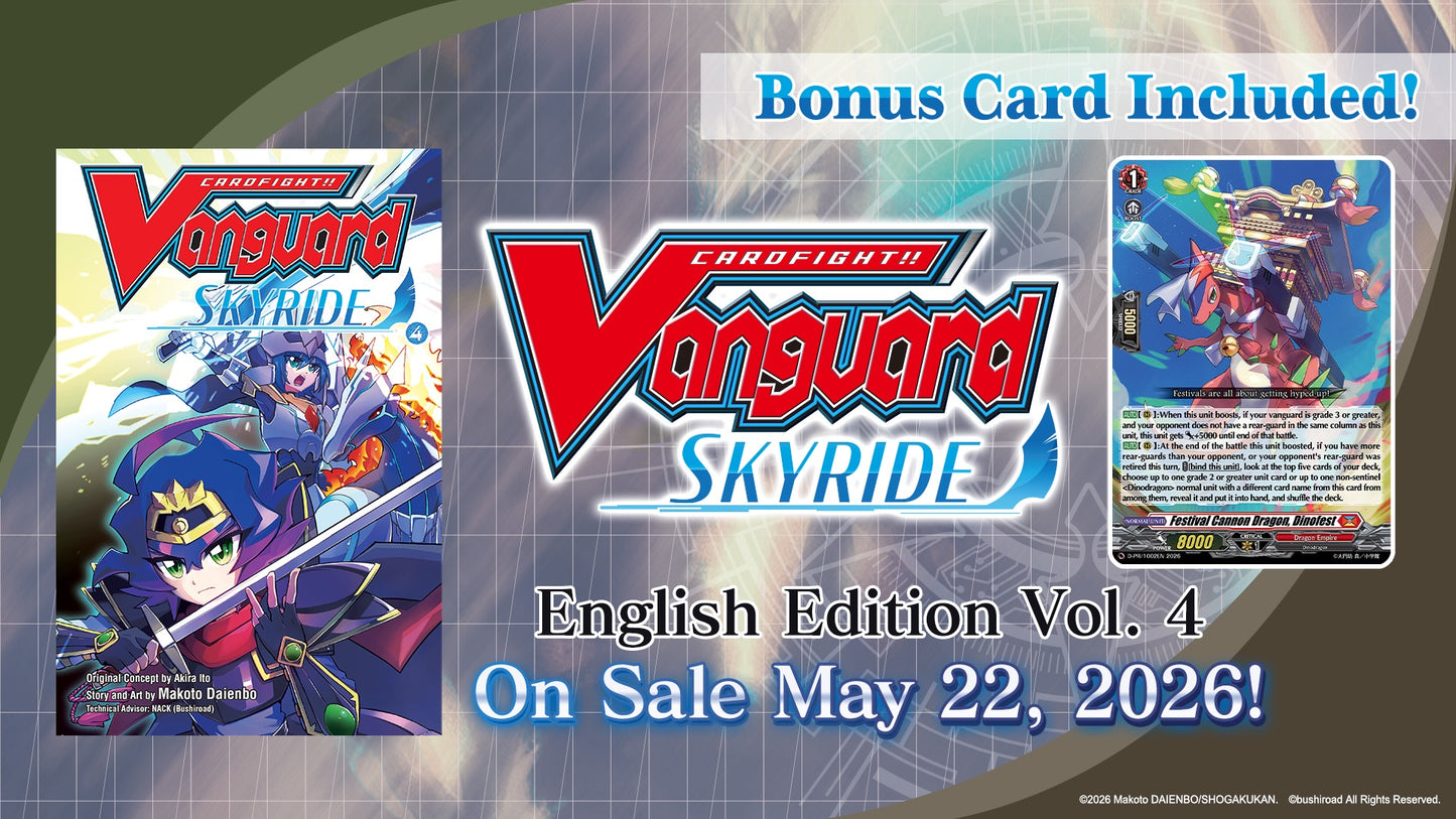 Cardfight!! Vanguard: Skyride Manga Vol. 4