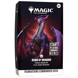 Magic: The Gathering |Foundations Commander Decks - Reign of Dragons