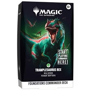 Magic: The Gathering | Foundations Commander Decks - Tramplesaurus Rex