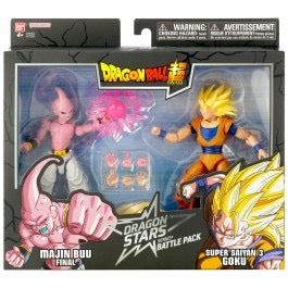 Dragon Ball Z: 6.5" Dragon Stars Battle Pack - Super Saiyan 3 Goku vs Majin Buu Final Figure