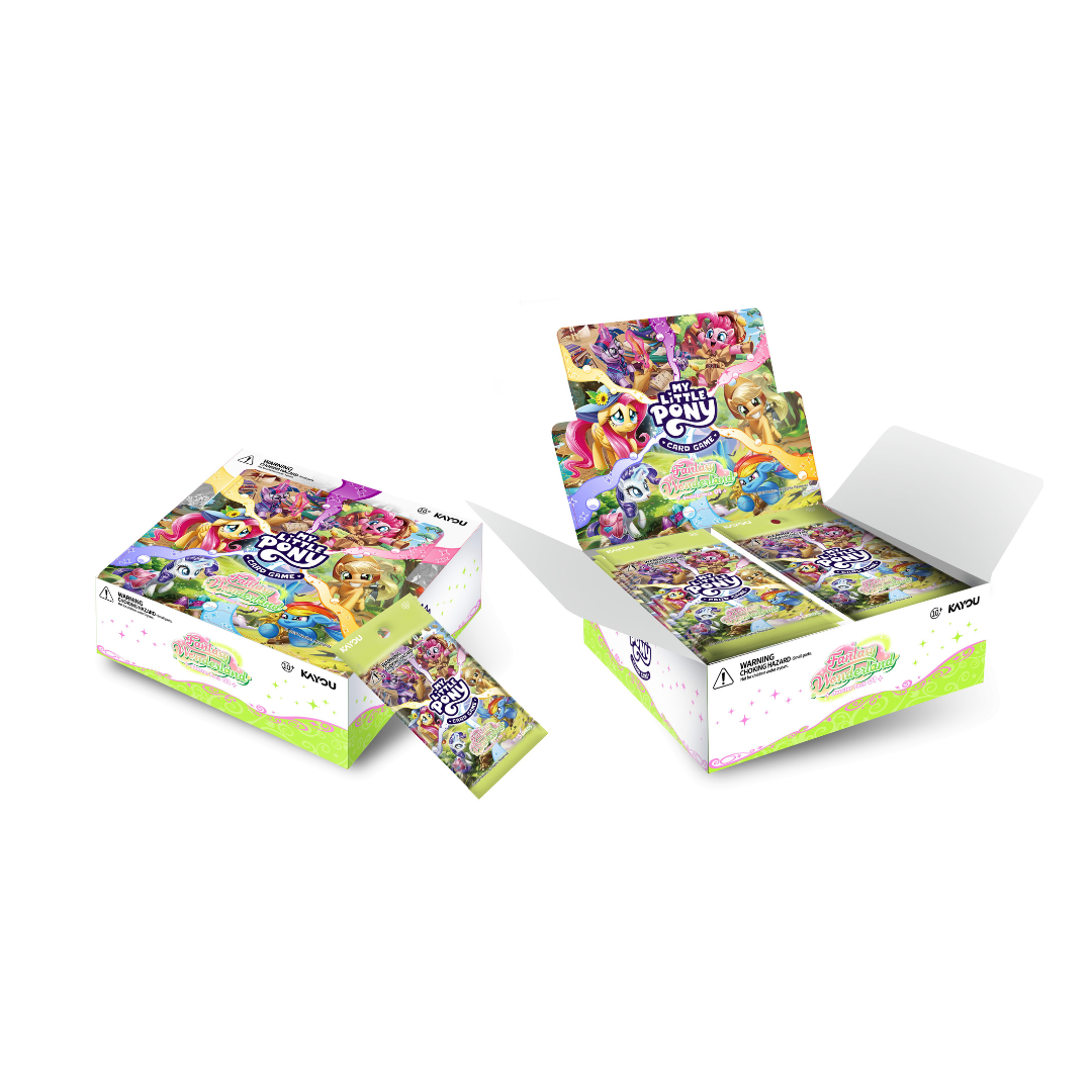my little pony ccg booster box My Little Pony TCG: BNA01 Fantasy Wonderland Booster Display