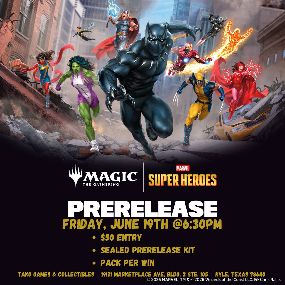 Magic: The Gathering: Marvel Super Heroes - Prerelease Event