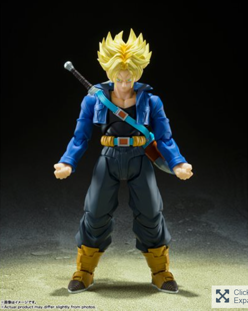 Dragon Ball Z Super Saiyan Trunks The Boy from the Future S.H.Figuarts Action Fi