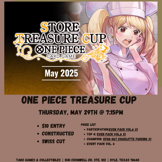 One Piece Store Treasure Cup - May 29, 2025