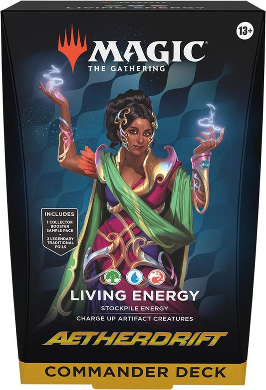 Magic: The Gathering-Aetherdrift Commander Deck - Living Energy