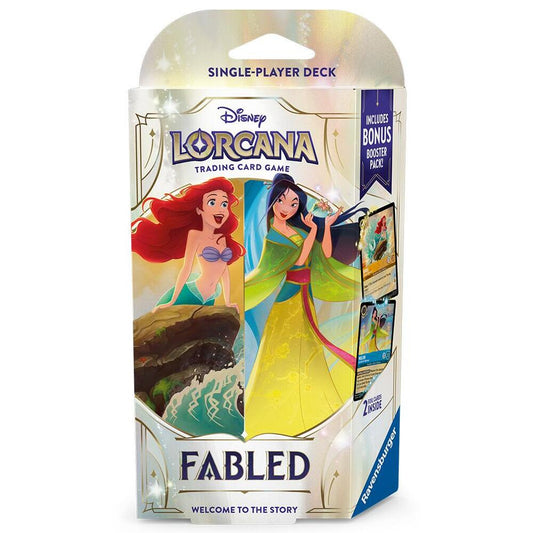 Lorcana: Fabled Starter Deck (Amber & Sapphire)