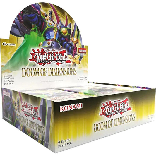 Yu-Gi-Oh!: Doom of Dimensions Booster Box [1st Edition]