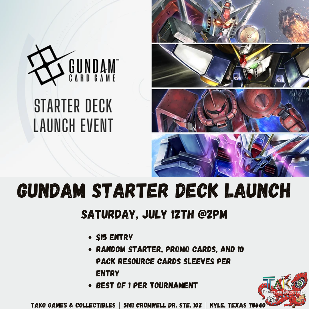 Gundam Starter Deck Launch Event