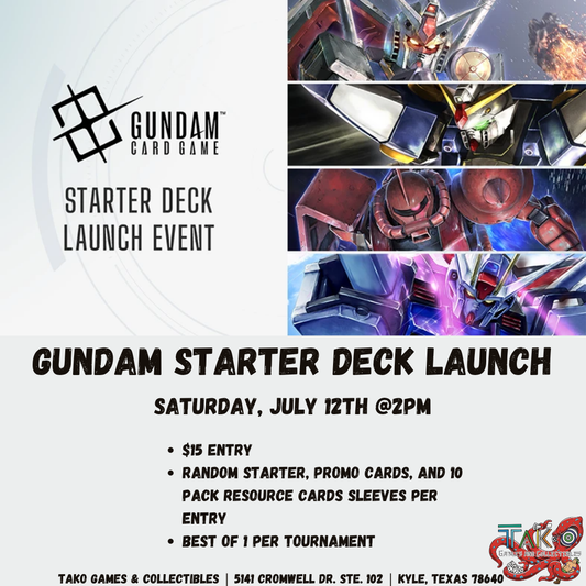 Gundam Starter Deck Launch Event