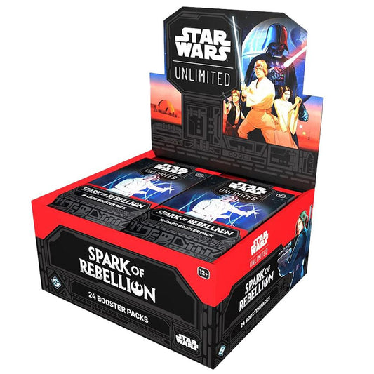 Star Wars Unlimited: Spark of Rebellion - Booster Display