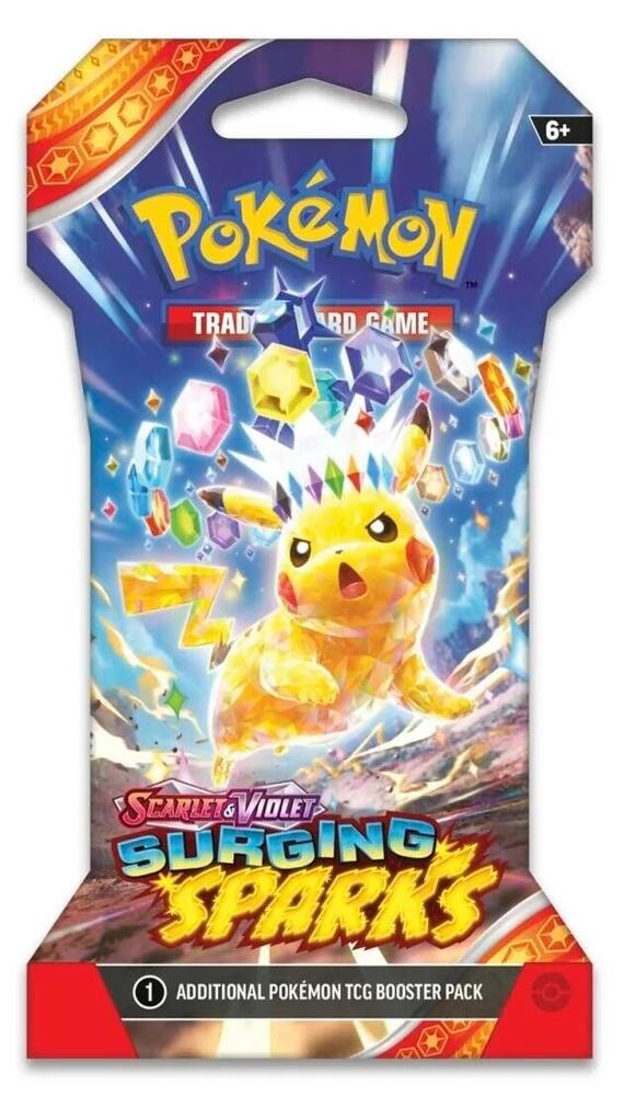 Pokémon: Surging Sparks Sleeved Booster