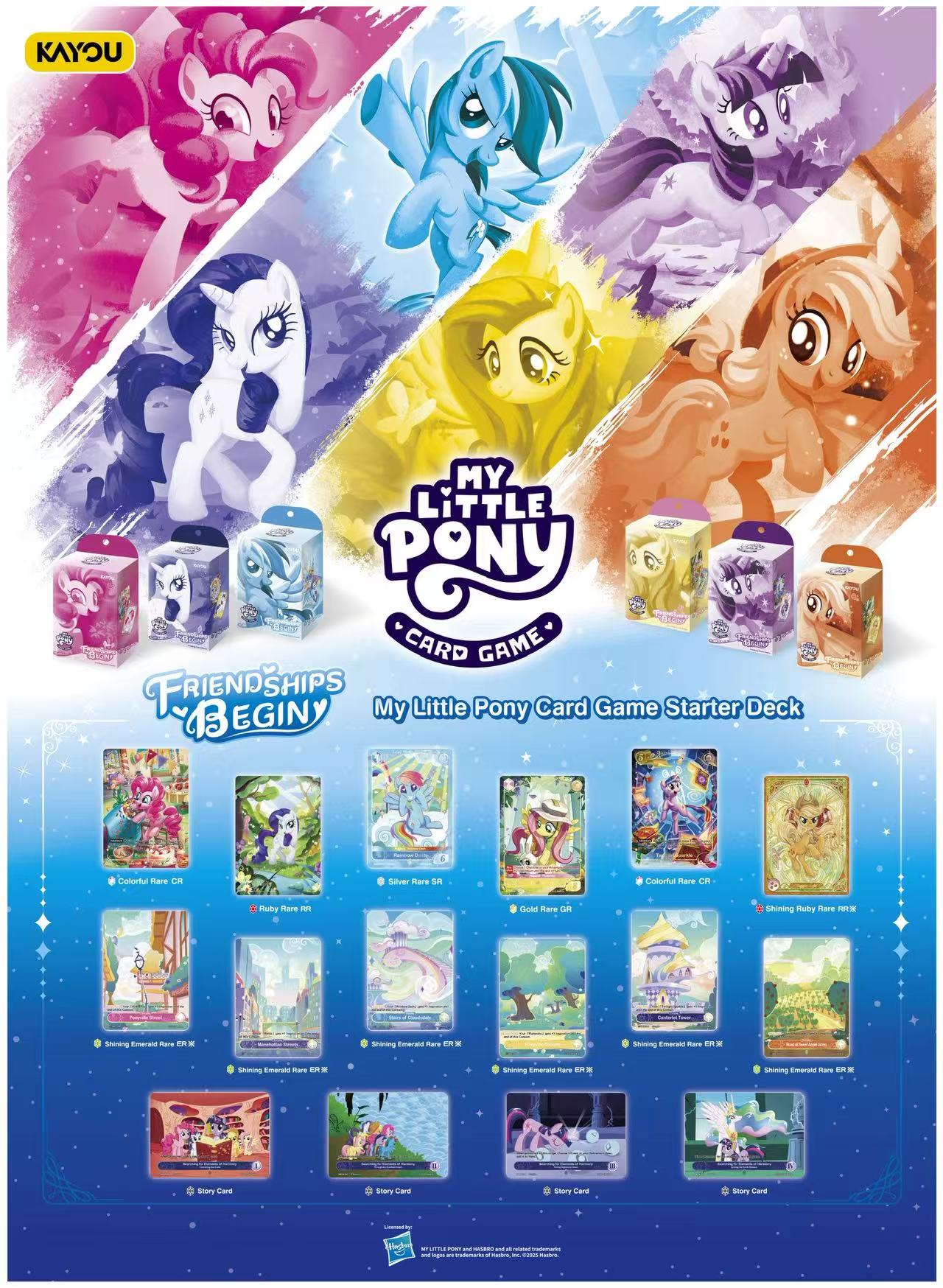 My Little Pony TCG: SNA01 Friendships Begin Starter