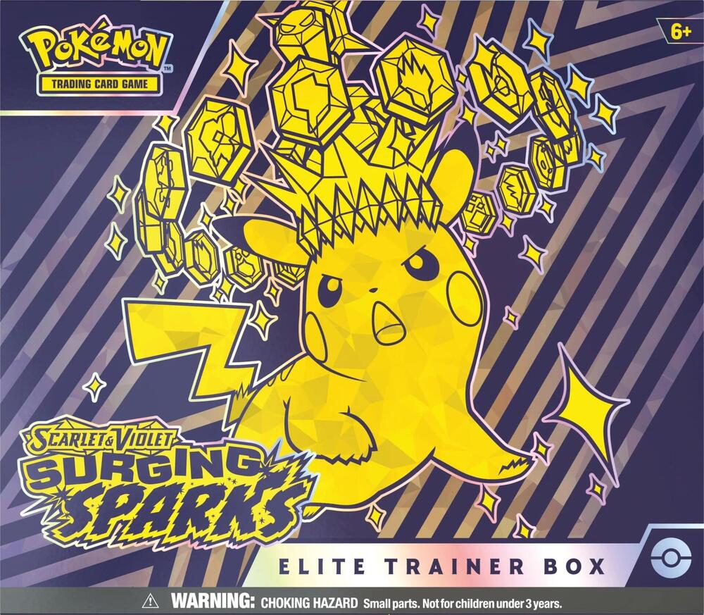 Pokémon: Surging Sparks Elite Trainer Box - SV08