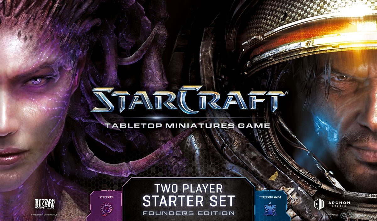 Physical Product StarCraft Tabletop Miniatures Game: Two-Player Starter Set - Founders Edition