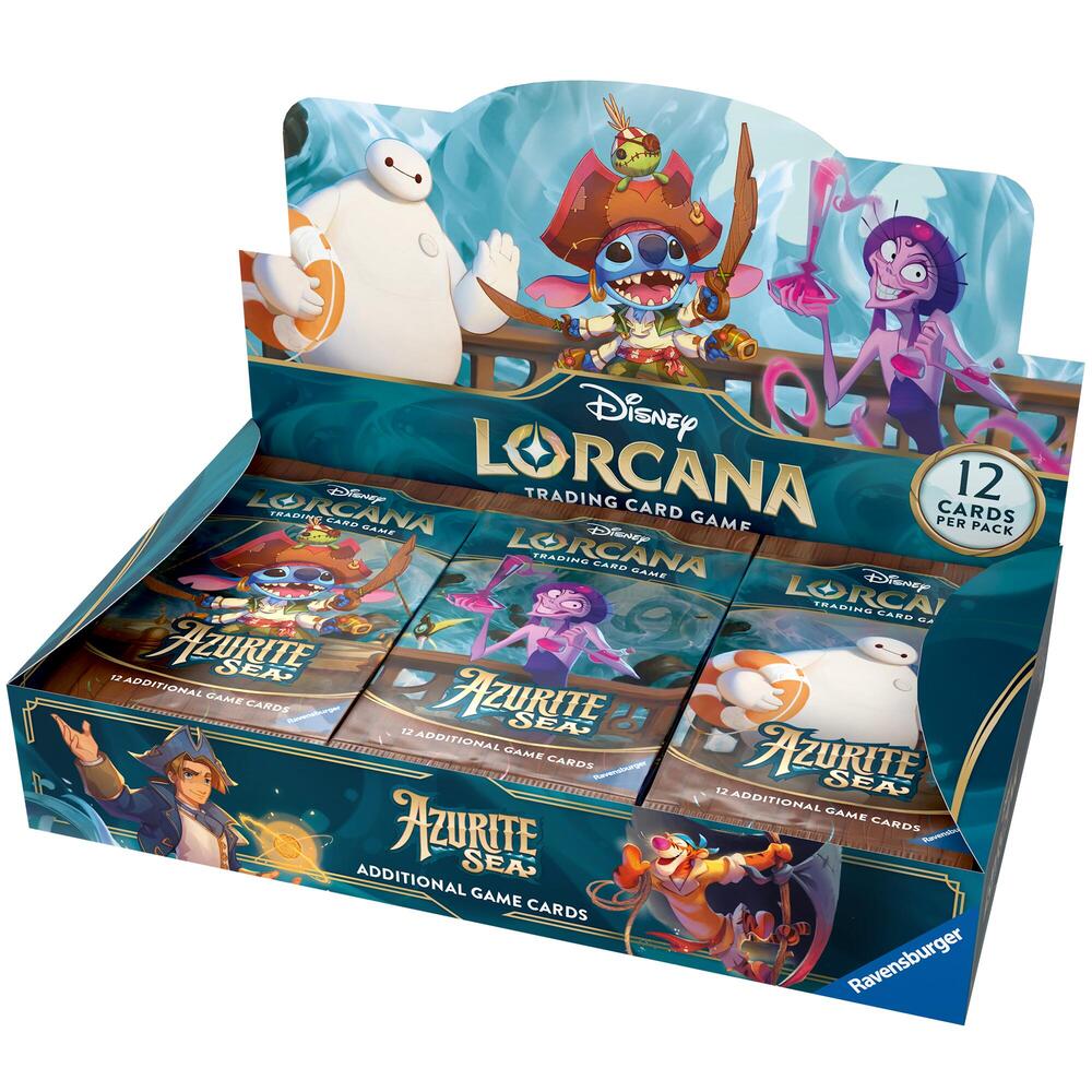 Disney Lorcana: Azurite Sea Booster Box (Presale)