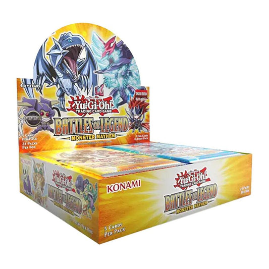 Yu-Gi-Oh!: Battles of Legend: Monster Mayhem Booster Box [1st Edition]