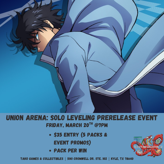 Union Arena: Solo Leveling Prerelease Event