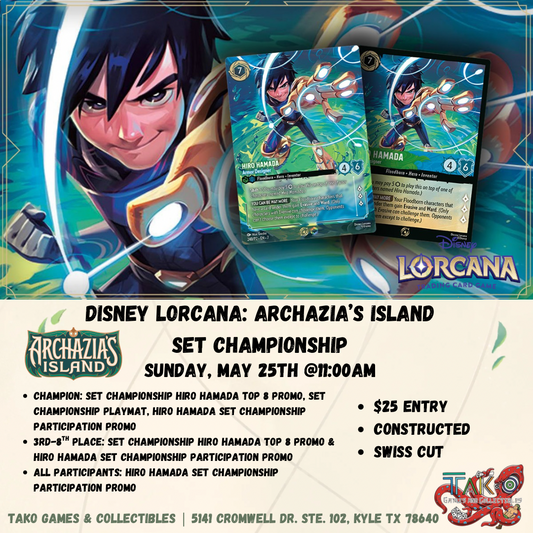 Disney Lorcana: Archazia’s Island Set Championship
