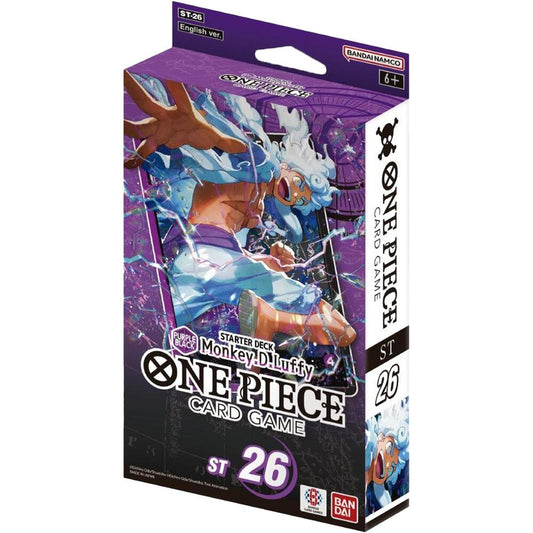 One Piece: Starter Deck 26: PURPLE/BLACK Monkey.D.Luffy (ST-26)