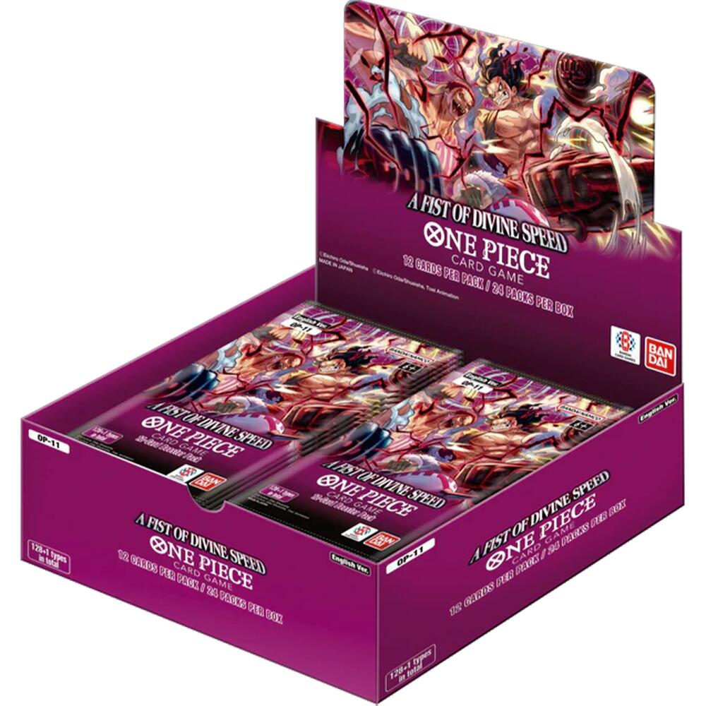 One Piece: A Fist of Divine Speed Booster Box - OP11