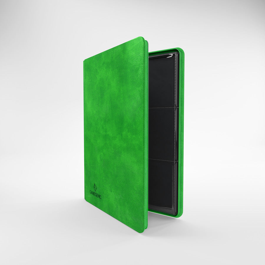 Gamegenic: Zip Up Album 18 Pocket Green