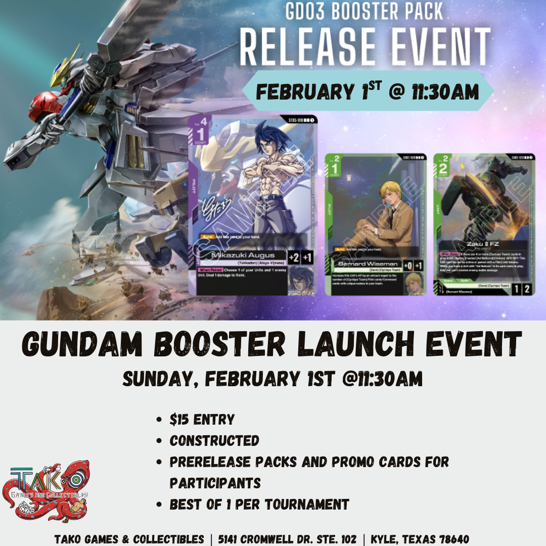 Gundam Booster Launch Event (GD03)