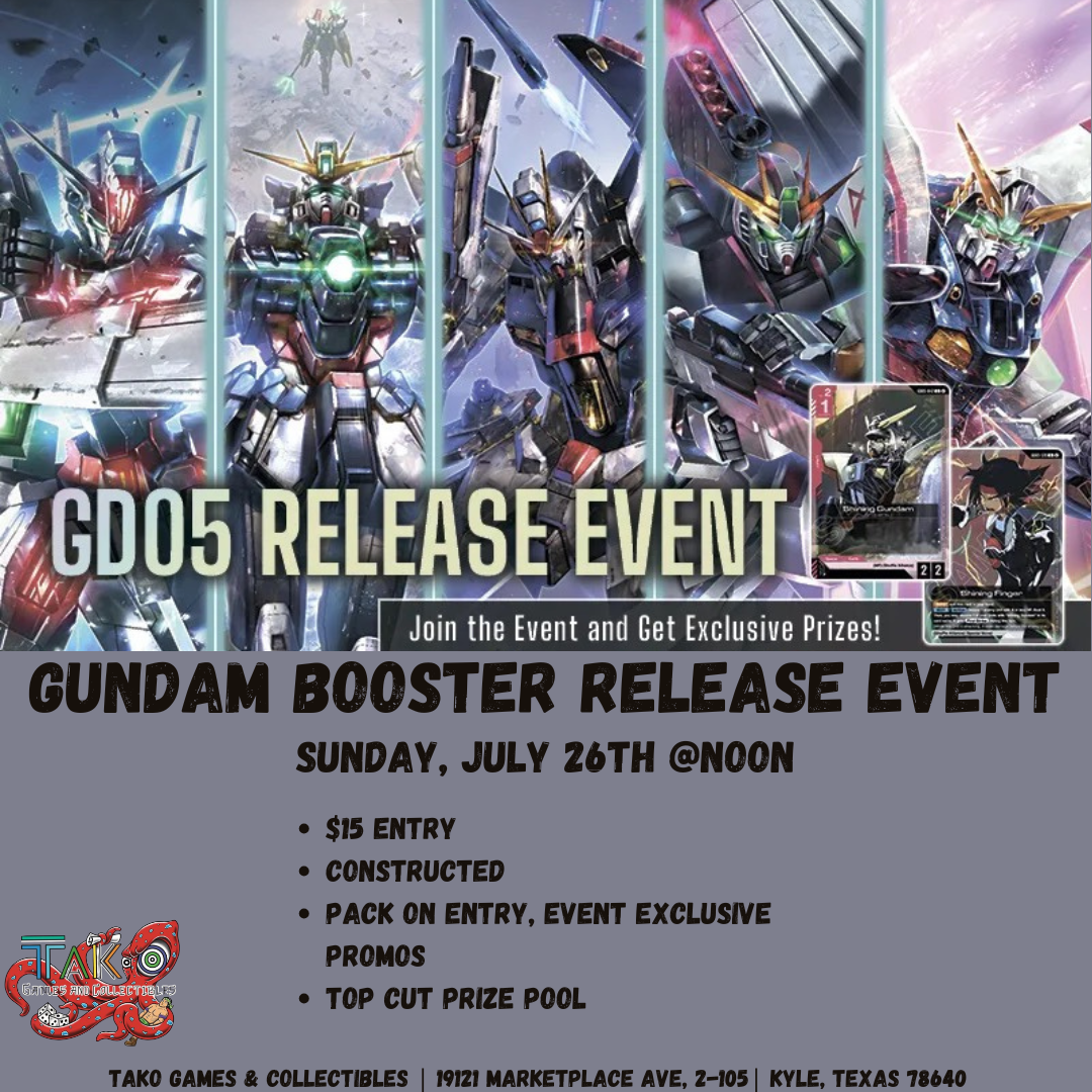 Gundam Booster Pack Release Event (GD05)
