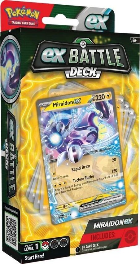 Pokemon: Miraidon ex Battle Deck