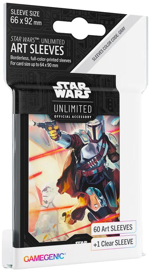 Gamegenic Star Wars: Unlimited Art Sleeve - Mandalorian