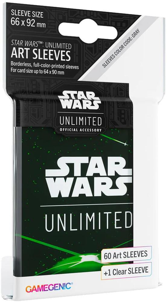 Gamegenic Star Wars: Unlimited Art Sleeve Card Back Green