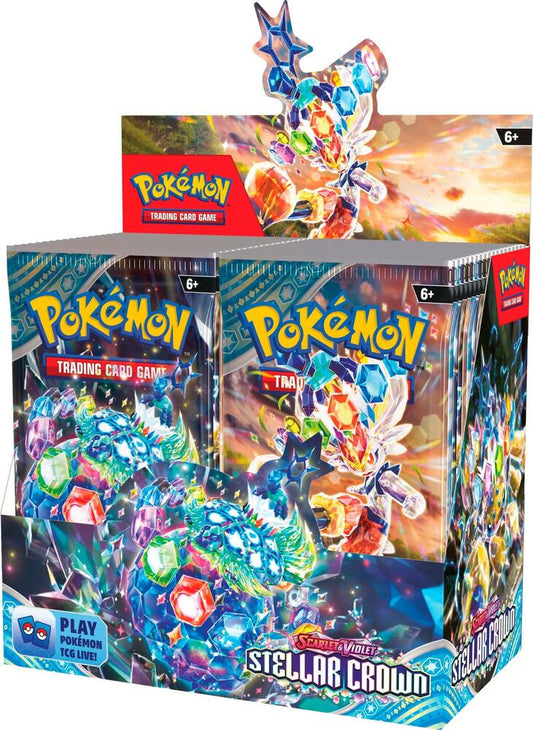 Pokemon: Scarlet and Violet 7 Stellar Crown Booster