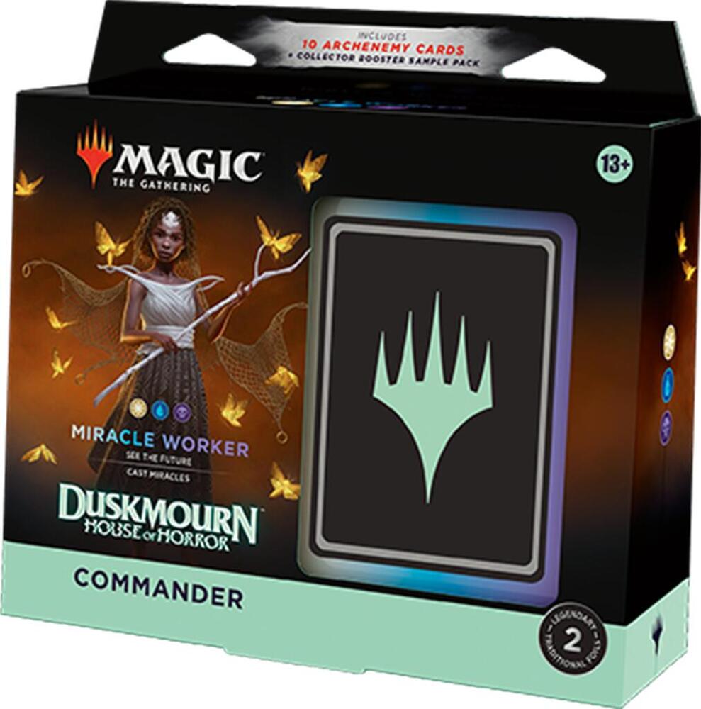 Magic: The Gathering: Duskmourn House of Horror Commander Deck - Miracle Worker