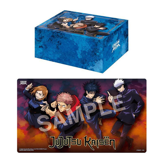 Union Arena: Playmat and Half Storage Box Set - Jujutsu Kaisen