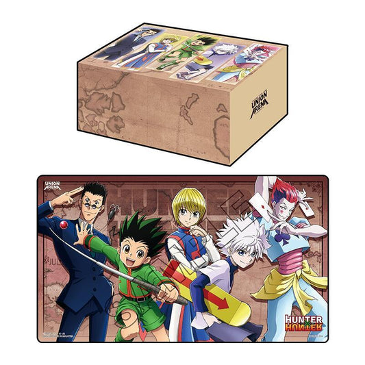 Union Arena: Playmat and Half Storage Box Set - Hunter x Hunter