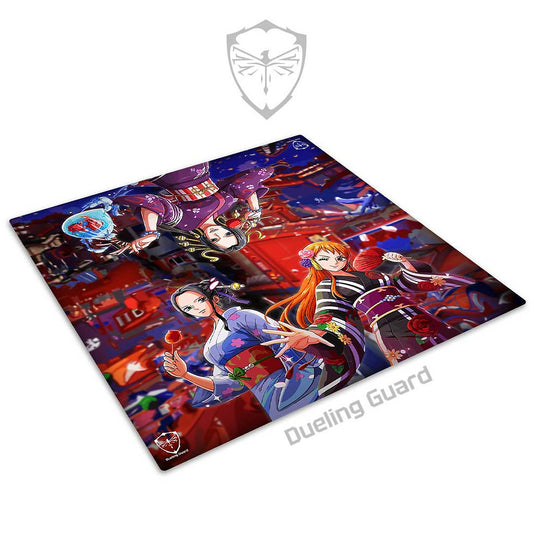 Dueling Guard: 2-Player Stitched Edge Cloth Playmat - Grand Line Treasures